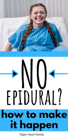 Want to have an unmedicated birth without an epidural? Ease your worries and give you tips to help you have the birth you want. Preganacy Tips, Peaceful Birth, No Epidural, Delivery Preparation, Epidural Birth, Birth Support, Labor Tips, Birth Plans, First Trimester Tips