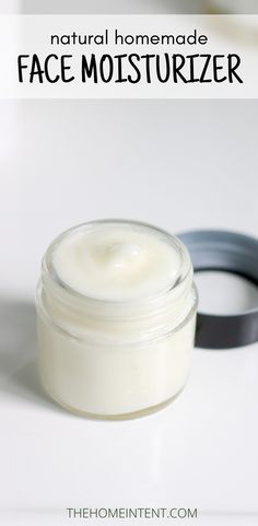 Face Moisturizer Recipe, Moisturizer Recipe, Homemade Face Lotion, Natural Face Lotion