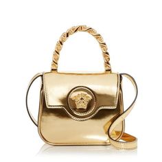 Versace Jeans Couture Spring Summer Black Versace Bags, Mini Crossbody, Leather Items, Metallic Leather, Leather Pumps, Leather Mini, Leather Tote Bag, Leather Top, Cross Body Handbags