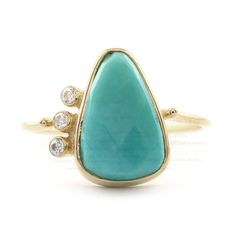 14K Yellow Gold Gemstone Ring /Turquoise Ring / Diamond Turquoise Ring / 14k Solid Gold Minimalist Diamond Turquoise Ring / Turquoise Diamond Ring / Turquoise Jewelry / December Birthstone ≫ Features * Item Code:- SGR01494 * Diamond: 100% Genuine Diamond * Diamond Wt: 0.07 ct * Diamond Color: G-H * Diamond Clarity: SI1 * Diamonds Cut: Brilliant Cut (Excellent Cut) * Metal: 14K Solid Gold * Arizona Turquoise:- 1.85 ct * Gold Color: Yellow gold * Ring Size: 2 to 10 ( All Size Available ) ≫ FAQ bel Turquoise Ring With Gemstone Accents Fine Jewelry, Turquoise Fine Jewelry Ring With Gemstone Accents, Turquoise Opal Ring Fine Jewelry, Gold Hallmarked Turquoise Ring Fine Jewelry, Fine Jewelry Hallmarked Yellow Gold Turquoise Ring, Fine Jewelry Turquoise Multi-stone Ring Gift, Formal Gold Turquoise Ring, Fine Jewelry, Fine Jewelry Multi-stone Turquoise Ring In Yellow Gold, Yellow Gold Gemstone Rings