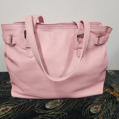 This Is Pretty In Pink Prada Bag. Had It Professionally Refurbished In Its Original Pink Color. There Is Some Normal Wear. No Rips Or Tears Or Loose Threads. Please See Pics For All Wear. Inside Pretty Clean Except For A Couple Pen Marks. 1 Inside Zipper Pocket. Drop Length On Strap Is Approx 9 Inches And Can Be Shortened. Bag Approx 13 1/2 W 11 H Inches. Please See Pics For Authenticity Purposes. Pink Prada Bag, Pink Prada, Bags Prada, Prada Bags, Prada Bag, Pretty In Pink, Pink Color, Zipper Pocket, Prada