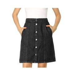 Brighten your wardrobe with casual appeal in the Allegra k denim short skirt. Occasion: Weekend Gathering, Coffee Shop, Daily, etc. Material: Navy Blue/ Light Blue/ Blue/ Dark Blue/ Distressed Blue/ Light Grey Blue: 80% Cotton, 20% Polyester Khaki/ Army Green: 98% Cotton,2% Spandex Light Blue Grey: 85% Cotton,15% Polyester Black: 90% Cotton,10% Polyester White/ White1/ Brown/ Hot Pink: 100% Cotton Measurement (in inches) International Size------Waist Girth------Hip Girth------Total Length XS-------------25.6-----------39.8------------20.5 S---------------27.6-----------41.7------------20.9 M--------------29.5-----------43.7------------21.3 L---------------32.7-----------46.8------------21.7 XL-------------35.8-----------50.0------------22.0 2XL-----------39.0-----------53.1------------22.4 Short Denim Skirt With Pockets For Work, Casual Mini Skirt With Button Zip Fly, Dark Wash Cotton Skirt With Button Zip Fly, Casual Denim Mini Skirt For Work, Dark Wash Button-up Cotton Skirt, Casual Knee-length Buttoned Denim Skirt, Casual Knee-length Denim Skirt With Buttons, Casual Denim Skirt With Button Zip Fly, Denim Blue Button-up Cotton Skirt