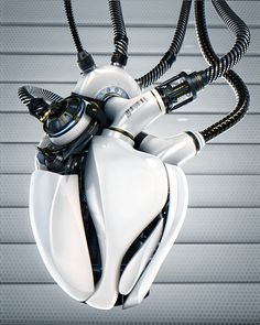 Biomech Tattoo, Robot Heart, Mechanical Heart, 남성 근육, Cyborgs Art, Futuristic Robot, Iron Heart, Arte Robot