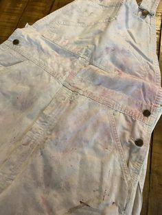 "80's VTG SEARS distressed overall. nice distressed looking. good distressed vintage condition,shows some damages or stains,but still wearable and nice looking. MEASUREMENTS waist： 36\" rise： 27\" inseam： 33\" all measurements are taken with the garment flat on the ground. feel free to ask me any questions and I'll assist you with my pleasure. thx for viewing my shop." Vintage Cotton Relaxed Fit Overalls, Vintage Style Relaxed Fit Overalls, Relaxed Fit Cotton Washed Shortalls, Distressed Cotton Overalls, Washed Cotton Relaxed Fit Shortalls, 1980s Overalls, Vintage Cotton Shortalls With Pockets, Washed Cotton Overalls With Bib Front, Acid Wash Cotton Overalls With Pockets