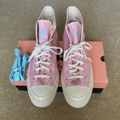 Gorgeous Bnwb Converse High Top Golf Le Fleur In Pink. Never Been Used, No Rips, Tears Abs Stains. Can Be Worn By Men (9.5)Or Women (11.5). Price Is Firm . In Excellent New Condition. Pink Lace-up Custom Sneakers With Vulcanized Sole, Pink Lace-up High-top Sneakers With Rubber Sole, Pink High-top Custom Sneakers With Vulcanized Sole, Pink Low-top Sneakers, Pink Casual Custom Sneakers With Vulcanized Sole, Pink High-top Sneakers With Laces For Sports, Pink High-top Sports Sneakers, Sporty Custom Pink Sneakers For Spring, Pink Lace-up High-top Sports Sneakers