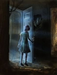 A Peek Inside pt 2 by psychodelicate-art Shadow Creatures, Creepy Creatures, Nightmares Art, Creepy Photos