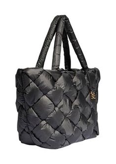 Woven from high-quality fabric and introduced in a spacious silhouette, this chic tote bag from Sam Edelman is the epitome of convenient style. | Sam Edelman Jianna Woven Nylon Tote Bag, Black Nylon Tote Bag, Nylon Tote Bags, Tote Bag Black, Nylon Tote, Sam Edelman, Quality Fabric, Tote Bag, High Quality, Fabric