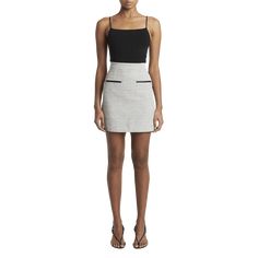 Proenza Schouler "Judith" melange linen-blend suiting skirt  High waist  Front welt pockets Back flap pocket Hem falls above the knee Pencil style Hidden back zipper  Viscose/linen/nylon/polyamide Lining: Polyester Dry clean Made in Poland Evening Flats, Cocktail Jacket, Lingerie Sleepwear, Proenza Schouler, Bergdorf Goodman, Designer Collection, Coat Dress, Handbags On Sale, Welt Pockets