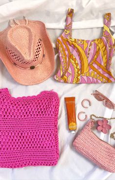 Italia One Piece ~ Caribbean Cocktail – Show Me Your Mumu Coverup Outfit, One Piece Crochet, Types Of Cocktails, Swimsuit One Piece, Bag Flower, Plus Size Swim, Swimming Outfit, Cowgirl Hats, Pink Hat