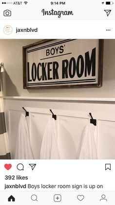 Sign for boys' bathroom Boys Locker Room Bathroom Ideas, Locker Room Bathroom Ideas, Baseball Bathroom Ideas, Teenage Boys Bathroom Ideas, Boys Bathroom Ideas Kid Decor, Toddler Boy Bathroom Ideas, Boys Shared Bathroom, Kids Bathroom Ideas For Boys, Teen Boys Bathroom Ideas