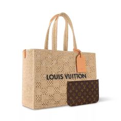 Louis Vuitton Shopper Tote Bag MM M25008 Damier Raffia Beige Purse Auth Brand: Louis Vuitton Size: W44 x H32 x D17 cm  dust bag, pouch, luggage tag, ribbon /We send the the item with carefully bubble wrap packing" Luxury Straw Bags For Shopping, Luxury Rectangular Straw Bag For Shopping, Luxury Rectangular Straw Shopping Bag, Designer Woven Straw Shopping Bag, Designer Brown Straw Shopping Bag, Luxury Beige Straw Bag For Travel, Designer Brown Straw Bag For Shopping, Designer Natural Straw Bag For Travel, Luxury Natural Straw Bag For Shopping