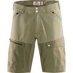 the front view of a men's hiking shorts