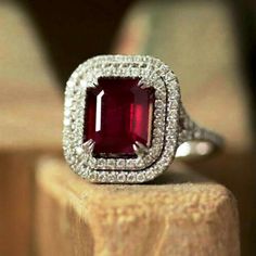 *DETAILS OF RING* Main Stone : Shape: Emerald Cut Main Stone : Color: Red Main Stone : Weight: 3.50 Ct (Approx) Main Stone : Lab-Created Metal : 935 Argentium silver Finish : Highly Polished *DESCRIPTION* Ring Size: 7 ( Free Sizing ) Resizable : Yes Ring Size: 4 TO 14 (All Size Available) (Half and Quarter Size Available) We will make your personalized engraving free of cost as. Please provide your Full Address and Contact Number for easy delivery. It is made of (partly recycled) .935 Argentium silver, that is of slightly better quality than .925 sterling. Argentium silver is less prone to oxidation, thus retaining its luster for a long time. If you have any problem with your purchase or any questions before purchase please let us know we are more than happy to solve your query. Our Custom Rings Ruby, Cubic Zirconia Wedding Rings, Double Halo Ring, Ruby Rings, Ring Guard, Rings Unique, Romantic Jewellery, Couple Ring, Wedding Anniversary Rings