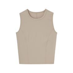 Simple and chic, our Mousse Cropped Sports Tank is designed to allow you to move to your own rhythm. Made from a sleek Mousse fabric that’s moisture-wicking and quick-drying, this top will work to keep you cool and comfortable in the gym or anywhere you go. Fit tip: if you're in between sizes, we recommend sizing up. Details Materials & Care Shipping & Returns • Sleeveless with a high neckline.• Features soft yet moisture-wicking Mousse fabric, designed to stretch with your every move.• Perfectl Sport Tank, In The Gym, Keep Your Cool, High Neckline, The Gym, Light Gray, Quick Dry, Moisture Wicking, Light Grey