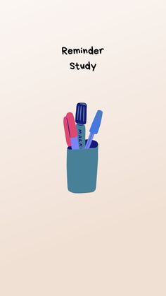 a blue cup filled with kitchen utensils on top of a table