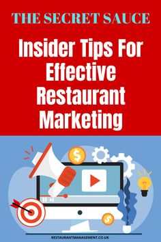 the secret sauce insider tips for effective restaurant marketing by mark snider