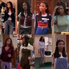 Moesha Outfits 90s Fashion, Sitcom Fashion, 90s Fashion Black Women, 00’s Fashion, Fashion Over The Decades, Black 90s Fashion, 90s Party Outfit, Throwback Outfits, Ashley Banks