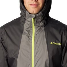 Back again with 90's inspired stylings, the Columbia Inner Limits II Jacket is ready for any kind of adventure, rain or shine. From exploring the city to staying dry when a surprise storm moves through our camp, this jacket has our back with the help of a waterproof, breathable 2-layer Omni-Tech construction. Modern Tech, 90s Inspired, Personal Marketing, Columbia, Mens Jackets, The Help, Mens Outfits, Clothes