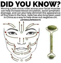 Face Exercises, Beauty Remedies, Skincare Tips, Jade Stone, Health And Beauty Tips, Beauty Treatments, Face Skin, Body Skin