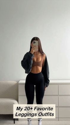 Dive into the latest fashion trends with these 20+ Leggings Outfits You Can’t Get around on Pinterest! From Cute Outfits For Leggings that are perfect for any occasion to Gym Black Leggings Outfit ideas that make you stylish. Looking for a Black Leggings Casual Outfit or a Comfy Black Leggings Outfit for relaxing? We\'ve got you! Explore styles for ultimate relaxation, and find the perfect Leggings Outfit Black to elevate your wardrobe. ✨💘 Leggings Outfit Ideas