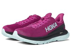 Hoka Mach 4 - Women's Shoes : Festival Fuchsia/Black : For information on how HOKA ONE ONE contributes to the community, please visit the page. Go the distance in a lighter, softer, bouncier, more responsive ride with the Hoka One One Mach 4, an everyday trainer designed for logging long miles. Engineered mesh delivers breathable comfort. Revamped upper made from heat pressed TPU embroidered yarns. Lace-up closure. Removeable, molded EVA sockliner. PROFLY midsole gives a cushioned landing and pr Cheap Everyday Backpack, Cheap Adidas Cushioned Sneakers, Cheap Adidas Sneakers With Synthetic Material, Cheap Adidas Bags For On-the-go, Cute Cheap Synthetic Heels, Cheap Disney Backpack, Comfortable Cheap Adidas Sneakers, Cheap Cute Synthetic Heels, Cheap Everyday Disney Backpack