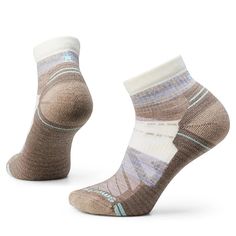 Details: Bring the natural performance features of responsibly sourced ZQ-certified Merino wool with you on every hike in our Women's Hike Light socks (formerly known as PhD® Outdoor). Thermoregulation, sweat management, and odor resistance join forces to help keep you comfortable all day long, while our innovative sock technologies and light cushioning along the entire bottom of the sock help you take care of your feet on every hike. We've also updated our hiking sock construction to be more su Be More Sustainable, Woman Hiking, Smartwool Socks, Ankle Socks Women, Long Lasting Relationship, Hiking Socks, Hiking Women, Working Hard, Ankle Socks