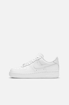 Nike Women's Air Force 1 07 - 8.5 - BANDIER Cozy Coats, Nike React, Heritage Fashion, Bag Icon, Bra Shop, Shoe Size Chart, Nike Air Force 1, Leggings Shop, Tops For Leggings