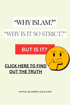 THE PURPOSE BEHIND ISLAMIC STRICTNESS
The hardest questions I faced were, “Why Islam?” and “Why is it so strict?” I used to say it’s a way of life, a different lifestyle, but that explanation never seemed to suffice. Hard Questions, School Tops, A Way Of Life