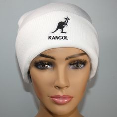 Bundle Two Or More And Save On Shipping! One Left Listed In Men's And One In Women's - When We Sell Out Of Inventory That's It. We Are No Longer Buying To Sell Here On Poshmark. 100% Polyester Acrylic Knit White With Black Kangol Embroidered Logo Casual White Soft Knit Beanie, Casual White Knitted Beanie, White Casual Beanie One Size, Casual White Beanie, One Size Fits Most, White Fitted Warm Beanie, Warm Fitted White Beanie, Beret Kangol, Kangol Bucket Hat, Pink Beret