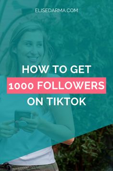 a woman texting how to get 100 followers on tiktok