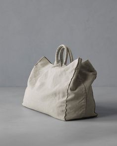 Drai Bag | Society Limonta Sac Tote Bag, Sac Diy, Italian Textiles, Sac Week End, Linen Bag, Big Bags, Fabric Bags, Fabric Bag, Cotton Bag