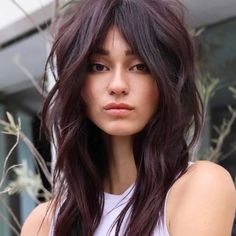 20 Best Fluffy Wolf Cut Ideas! | HairAide Grunge Haircut, Long Shag Haircut, Long Shag, Romantic Hairstyles, Shag Hairstyles, Burgundy Hair, Shag Haircut, Haircut Ideas