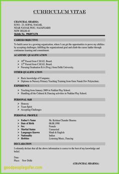 a resume format for students with no work experience and no experience on the subject, it is