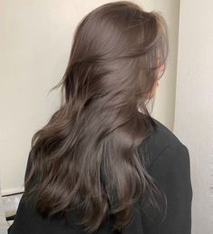 Cool Brown Hair, Ash Brown Hair Color, Beige Hair, Korean Hair Color, Ash Hair, Brown Hair Looks, Ash Hair Color, Ash Brown Hair, Brown Hair Inspo