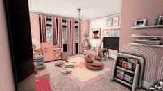 THE FRAZIER'S NEW HOME | Patreon Sims 4 Single Mom House Layout, Single Mom Home Sims 4, Single Mom Sims 4 House, Single Mom House, Build Cc Sims 4, Sims 4 Kids Room, Mom And Toddler, Toddler House, House Plans With Pictures