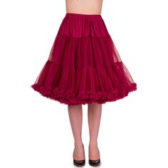 Banned 'Starlite' Classic Length Petticoat-Petticoat-Glitz Glam and Rebellion GGR Pinup Rockabilly Looks, Petticoat Skirt, Below The Knee Dresses, Pin Up Photography, Circle Dress, 50s Style, Life Form, Knee Dress, 50s Fashion