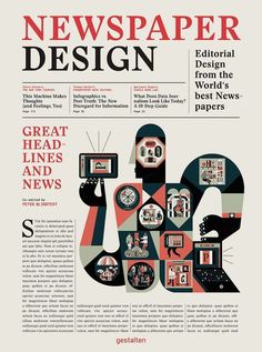 the front page of newspaper design