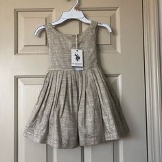 Dress 2-3 Years Cute Pleated Summer Dresses, Cute Fitted Pleated Dress, Beige Dress For Spring Dress-up Occasion, Beige Dress For Spring Dress-up, Fitted Casual Twirl Dress For Dress-up, Casual Fitted Twirl Dress For Dress-up, Cute Beige Dress For Dress-up, Girls Dres, Dots Outfit