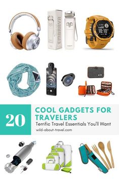 the top 20 cool gadgets for travelers to travel essentials you'll want