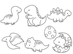 dinosaurs and eggs coloring pages for kids