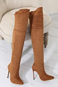 Trendy Suede Knee-high Boots With High Heel, Tall Suede Knee-high Boots With Round Toe, Fitted Suede Boots With Round Toe, Knee-high Suede Boots For Winter, Trendy Knee-high Suede Boots, Trendy Suede Knee-high Boots, Trendy Tall Suede Boots, Trendy Fitted Suede Boots, Casual Suede Mid-calf Boots