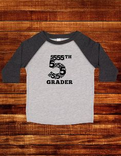 FREE UPGRADE TO PRIORITY SHIPPING: Order by Tuesday, December 19 for arrival by Saturday, Dec 23. Thank you! Extremely soft and high quality - printed with soft, long-lasting ink - and, we ship quickly!Back to School Shirt - Grades 1st through 5th Grade. Such an adorable shirt. Baseball-style raglan 3/4 length sleeves can be heather pink, heather blue, or heather black. The ink color is black. Want short sleeves? See here: https://www.etsy.com/shop/SunshineMountainTees/search?search_query=school+shirt Shirts run true to size. They are really soft, high quality, and screen printed by us with eco-friendly, soft and long-lasting ink. Super comfortable, super cute. Available Sizes: 2T, 3T, 4T, Youth XS (5T/6), Youth S (7/8), Youth M (10/12), Youth L (14/16), Youth XL (18/20). Shirts are gift-f Kids First Day Of School, Girls Tshirt, First Day Of School Shirt, Big Brother Shirt, Knitting Loom, Back To School Kids, Black Sleeves, Brother Shirts, School Kids