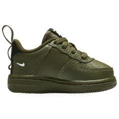 Nike Air Force 1 Low - Boys' Toddler Nike Sports Shoes, Comfy Sneakers, Nike Air Force 1 Low, Only Shoes, Nike Sports, Air Force 1 Low, Future Baby, Childrens Fashion, Classic Leather