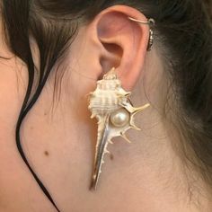 Modern Disney, Funky Jewelry, Dream Jewelry, Pretty Jewellery, Jewelry Inspo, Sea Shell