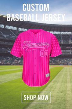 men's style, men's shirts and top,men's activewear,men's street style,men's summer outfit Team Mom Baseball, Baseball Jersey Outfit, Pink Pinstripe, Softball Outfits, 90s Throwback, Custom Baseball Jersey, Team Mom, Jersey Outfit, Vintage Baseball