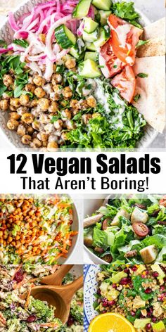 12 vegan salads that aren't boring to eat in the summertime