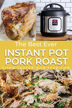 the best ever instant pot pork roast recipe