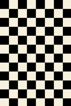 a black and white checkerboard pattern is shown