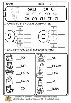 spanish language worksheet with pictures and words for children to learn in the classroom