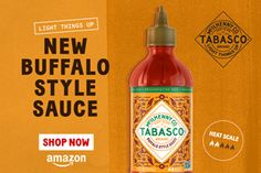 the new buffalo style sauce is on sale for $ 3 99 at tasbo